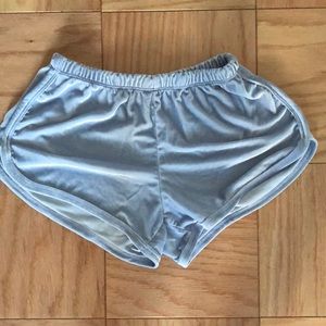 Brandy Melville velvet shorts